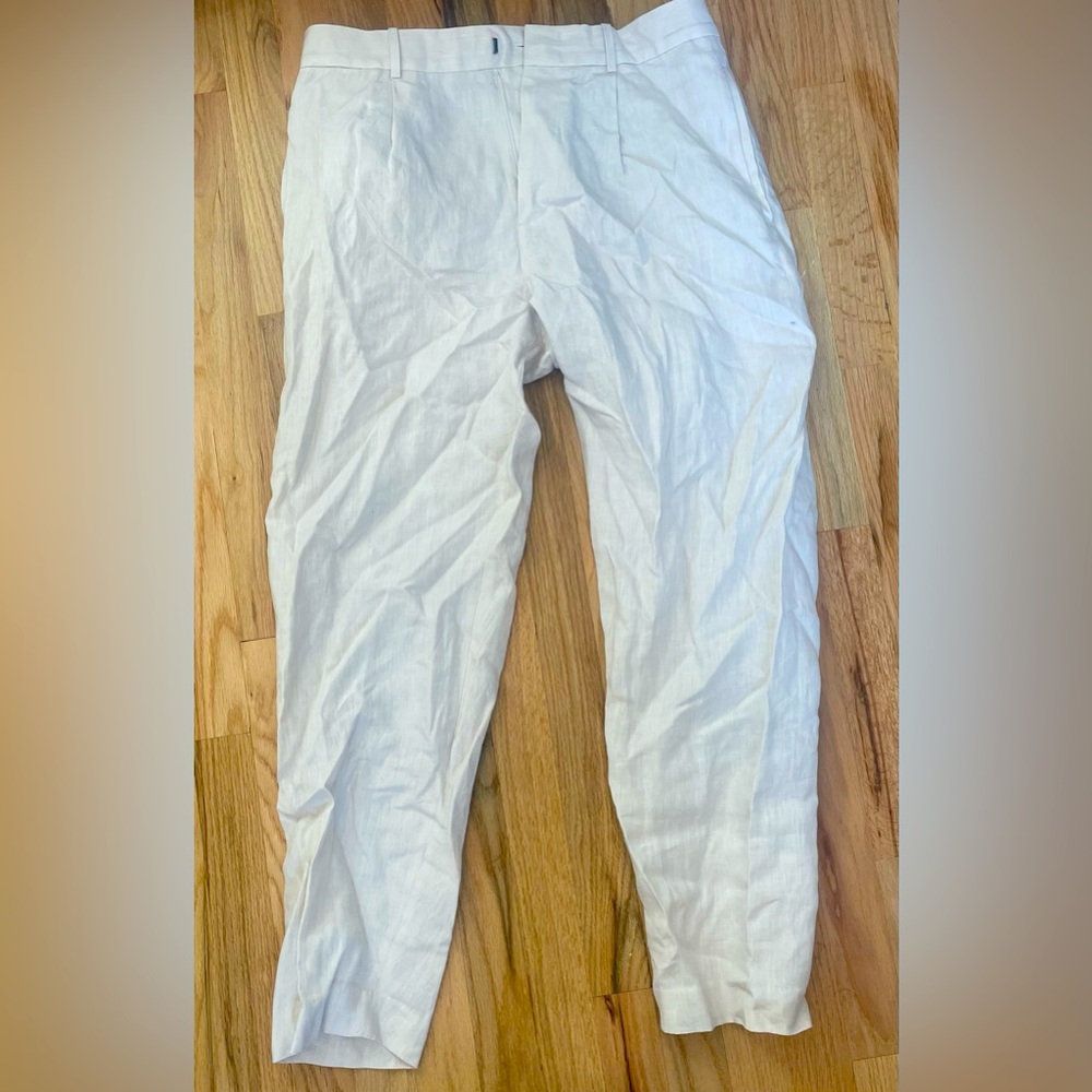 COS LINEN TROUSERS